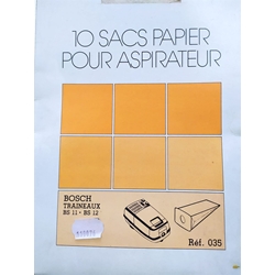 BOLSA ASPIRADOR BOSCH, CAJA 10 BOLSAS, VER FOTO MODELOS,  110076 - Imagen 2
