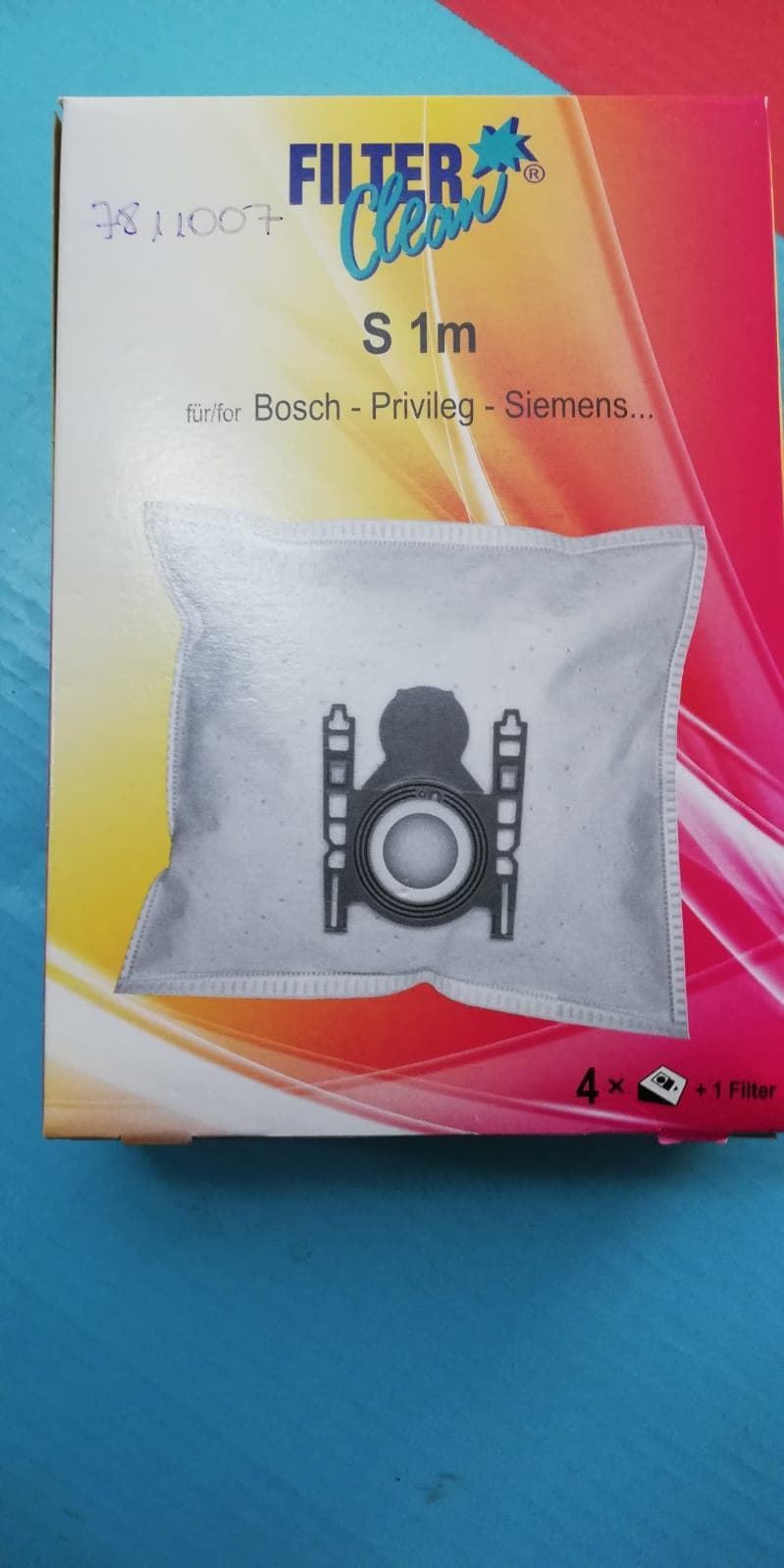 BOLSA ASPIRADOR BOSCH, CAJA 4 BOLSAS+ 1 FILTRO, RECAMBIO ALTERNATIVO, VER FOTO MODELOS, 7811007 - Imagen 2