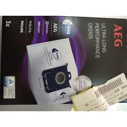 BOLSA ASPIRADOR ELECTROLUX, AEG, ZANUSSI, PAQUETE 3 BOLSAS, RECAMBIO ORIGINAL, GR210S, 9001684779 - Imagen 1