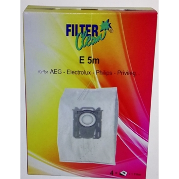 BOLSA ASPIRADOR ELECTROLUX, AEG, ZANUSSI, PAQUETE 4 BOLSAS+1FILTRO, RECAMBIO ALTERNATIVO, 9001684746 - Imagen 1