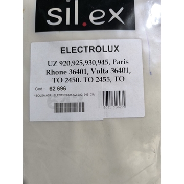 BOLSA ASPIRADOR ELECTROLUX, CAJA 5 BOLSAS PAPEL, CARTON 93MM DIAMETRO 56MM, 62696 - Imagen 1