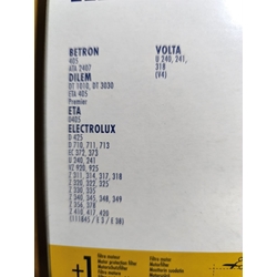 BOLSA ASPIRADOR ELECTROLUX, CAJA 7 BOLSAS+1FILTRO, VER FOTO MODELOS COMPATIBLES, EL59-CW - Imagen 2