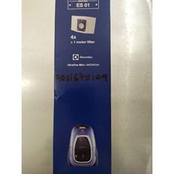 BOLSA ASPIRADOR ELECTROLUX, PAQUETE 4 BOLSAS+FILTRO MOTOR, RECAMBIO ORIGINAL, 9001670109 - Imagen 2