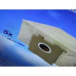 BOLSA ASPIRADOR , ELECTROLUX, PAQUETE 5 BOLSAS+1FILTRO, RECAMBIO ORIGINAL,  E9N,  9001959619 - Imagen 1