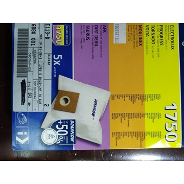 BOLSA ASPIRADOR ELECTROLUX, PAQUETE 5 BOLSAS PAPEL+1 FILTRO, VER MODELOS FOTO, RECAMBIO ORIGINAL,  9001961383 - Imagen 2