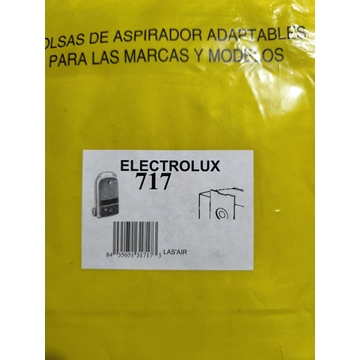BOLSA ASPIRADOR ELECTROLUX, PAQUETE 5 BOLSAS, VER FOTO MODELOS COMPATIBLES,  9000343120 - Imagen 1