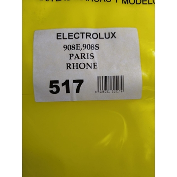 BOLSA ASPIRADOR ELECTROLUX, PARIS, RHONE, CAJA 5 BOLSAS PAPEL, CARTON 94MM, DIAMETRO 29MM, 908E - Imagen 1