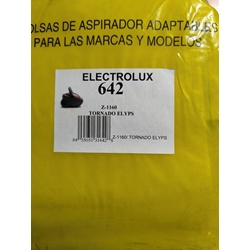 BOLSA ASPIRADOR ELECTROLUX, TORNADO, Z-1160, CAJA 5 BOLSAS PAPEL, 9002565464 - Imagen 1