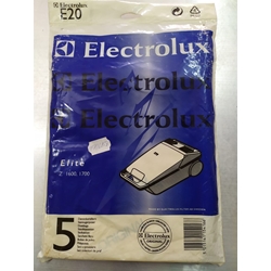 BOLSA ASPIRADOR ELECTROLUX Z1600, Z1700, PAQUETE 5 BOLSAS, RECAMBIO ORIGINAL, 115416158,  E20 - Imagen 1