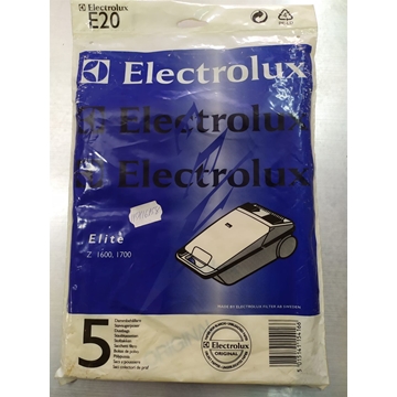 BOLSA ASPIRADOR ELECTROLUX Z1600, Z1700, PAQUETE 5 BOLSAS, RECAMBIO ORIGINAL, 115416158,  E20 - Imagen 1