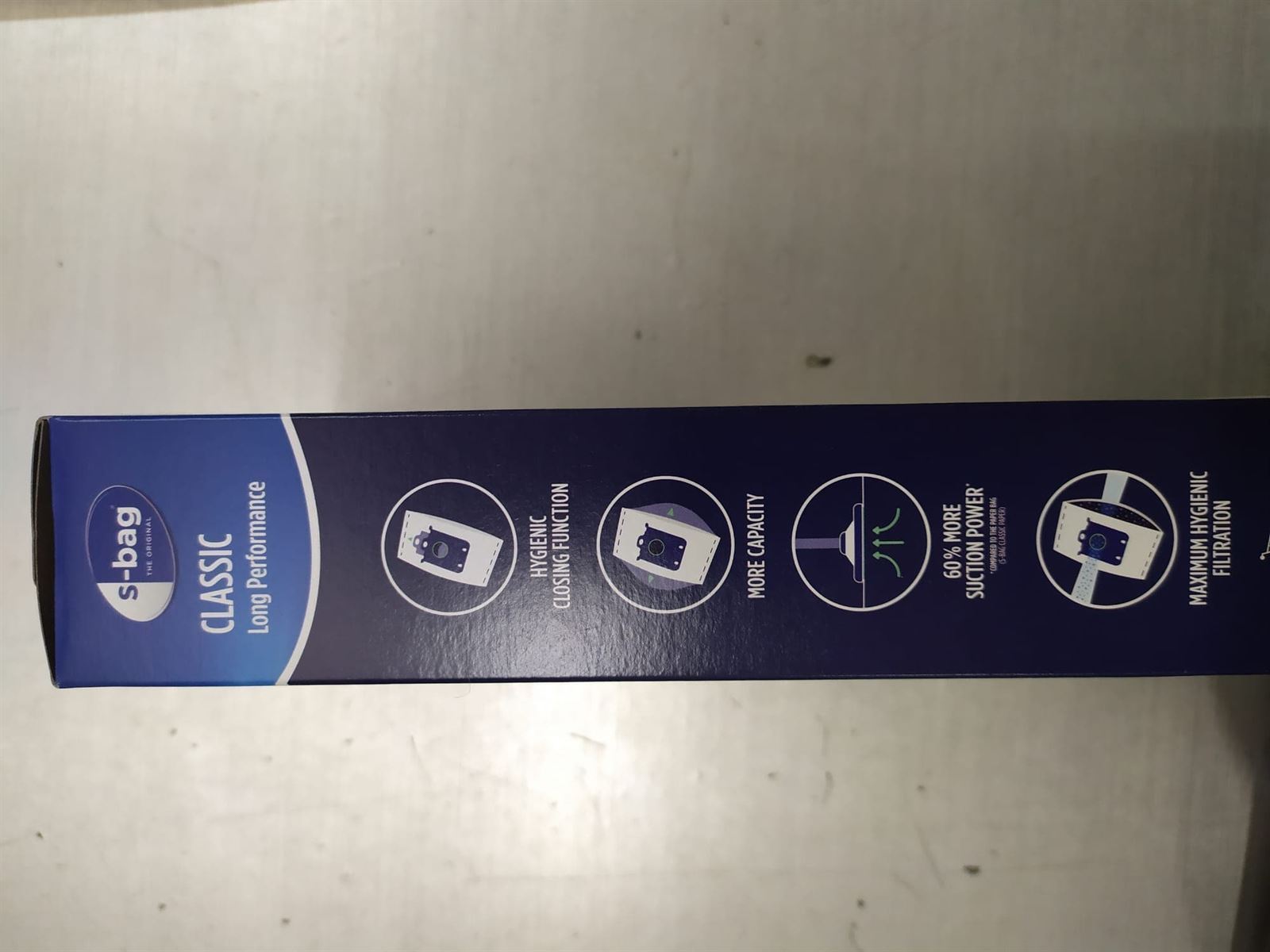 BOLSA ASPIRADOR ELECTROLUX, ZANUSSI, AEG, RECAMBIO ORIGINAL, CAJA 4 BOLSAS, E201S,  9001684589,  9001684746 - Imagen 3