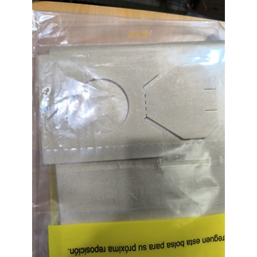 BOLSA ASPIRADOR HITACHI, CAJA 5 BOLSAS PAPEL, CARTON 100MM, DIAMETRO 49MM, CV4700 - Imagen 2