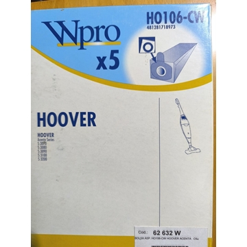 BOLSA ASPIRADOR HOOVER, ACENTA, CAJA 5 BOLSAS,   HO106-CW - Imagen 1