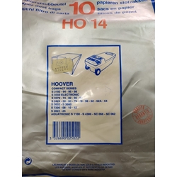 BOLSA ASPIRADOR HOOVER COMPACT, VER FOTO MODELOS, CAJA 10 BOLSAS PAPEL, RECAMBIO ALTERNATIVO,   110255 - Imagen 1