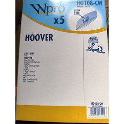 BOLSA ASPIRADOR HOOVER, FIRST LINE, CAJA 5 BOLSAS. HO108-CW - Imagen 1