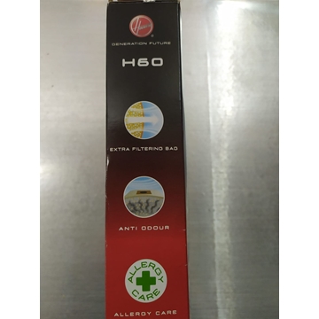 BOLSA ASPIRADOR HOOVER H60, CAJA 4 BOLSAS, RECAMBIO ORIGINAL,  F919, 35600392 - Imagen 2