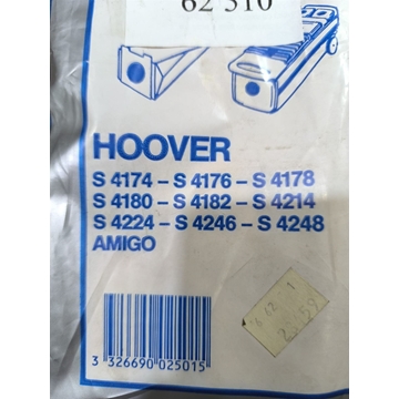BOLSA ASPIRADOR HOOVER, PAQUETE 10 BOLSAS, CARTON 99/110/120MM, DIAMETRO 55MM, RECANBIO ALTERNATIVO, VER MODELOS COMPATIBLES, 62510 - Imagen 2