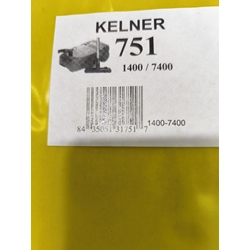 BOLSA ASPIRADOR KELNER, 1400,7400, CAJA 5 BOLSAS PAPEL, CARTON 118/200MM,  DIAMETRO 50MM, 751 - Imagen 1