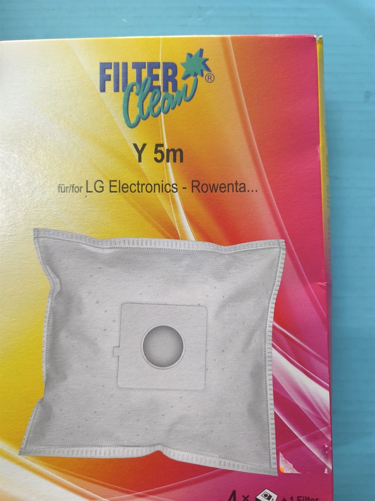 BOLSA ASPIRADOR LG, PAQUETE 5 BOLSAS, VER COMPATIBILIDAD OTRAS MARCAS,    62667MF - Imagen 1