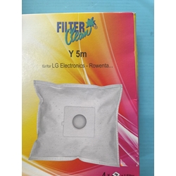 BOLSA ASPIRADOR LG, PAQUETE 5 BOLSAS, VER COMPATIBILIDAD OTRAS MARCAS,    62667MF - Imagen 1