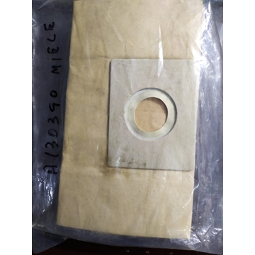 BOLSA ASPIRADOR MIELE, PAQUETE 5 BOLSAS, RECAMBIO ALTERNATIVO, CARTON MEDIDAS 91X72MM, DIAMETRO 42/27MM,   A130390 - Imagen 1