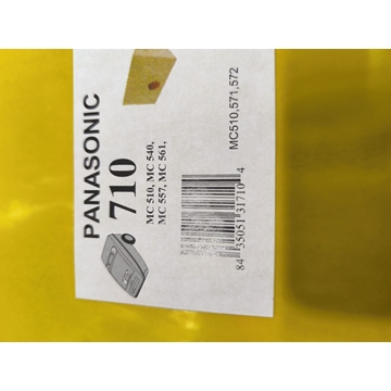 BOLSA ASPIRADOR PANASONIC, MC50, MC561, CAJA 5 BOLSAS PAPEL, CARTON 79MM, DIAMETRO 44MM, 710 - Imagen 1