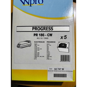 BOLSA ASPIRADOR PROGRESS, CAJA 5 UNIDADES, VER FOTO MODELOS,   PR186-CW - Imagen 1