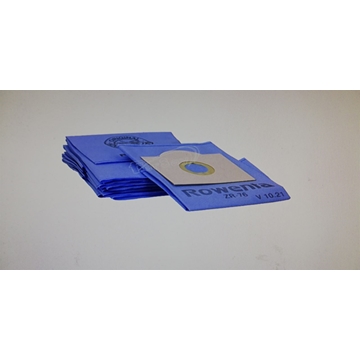 BOLSA ASPIRADOR ROWENTA, PAQUETE 10 BOLSAS, MODELOS ALLEGRO, RB01 a RB33, RS05 a RS590, RS148A a RS572A, SPIREN TB01 a TB05, ZR 76 ZR 765 ZR76-RS.05-09, DELONGHI XTC 14 E, ZR760 - Imagen 1