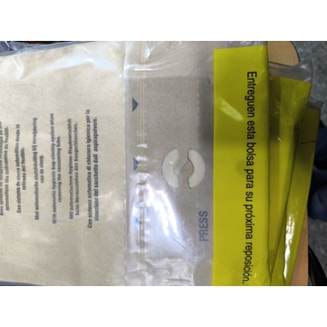 BOLSA ASPIRADOR ROWENTA, SPACIO RS615, CAJA 5 BOLSAS, RECAMBIO ALTERNATIVO, CARTON 140MM, DIAMETRO 32MM, RS615 - Imagen 2