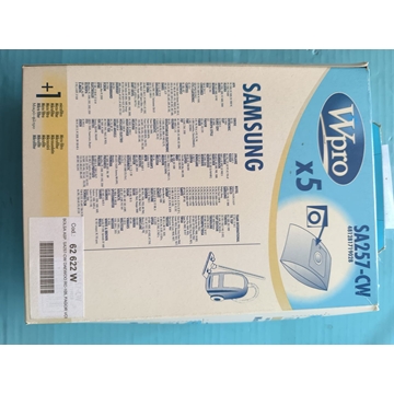 BOLSA ASPIRADOR SAMSUNG, CAJA 5 BOLSAS, SA257-CW - Imagen 1