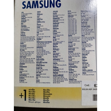 BOLSA ASPIRADOR SAMSUNG, CAJA 5 BOLSAS, SA257-CW - Imagen 2