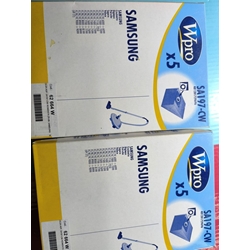 BOLSA ASPIRADOR SAMSUNG, CAJA 5 BOLSAS, VER FOTO MODELOS, KIT 2 CAJAS, SA197-CW - Imagen 1