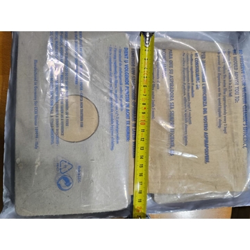 BOLSA ASPIRADOR SIEMENS, VER FOTO OTRAS MARCAS, CARTON 200MM, DIAMETRO 50MM, CAJA 10 BOLSAS PAPEL, 110643 - Imagen 2