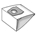 BOLSA ASPIRADOR SOLAC 911-915, 945-946, CAJA 5 BOLSAS, 7953830150, F-754 - Imagen 1