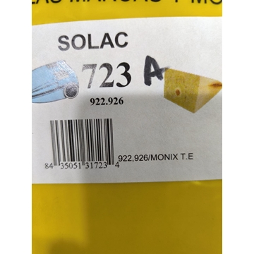 BOLSA ASPIRADOR SOLAC, MONIX, CAJA 5 BOLSAS, CARTON 83MM, DIAMETRO 44MM,  723A - Imagen 1