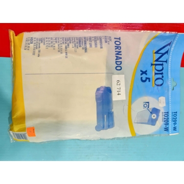 BOLSA ASPIRADOR TORNADO, CARREFOUR, FIRST LINE, PAQUETE 5 BOLSAS PAPEL, VER FOTO MODELOS MARCAS,  110655 - Imagen 1