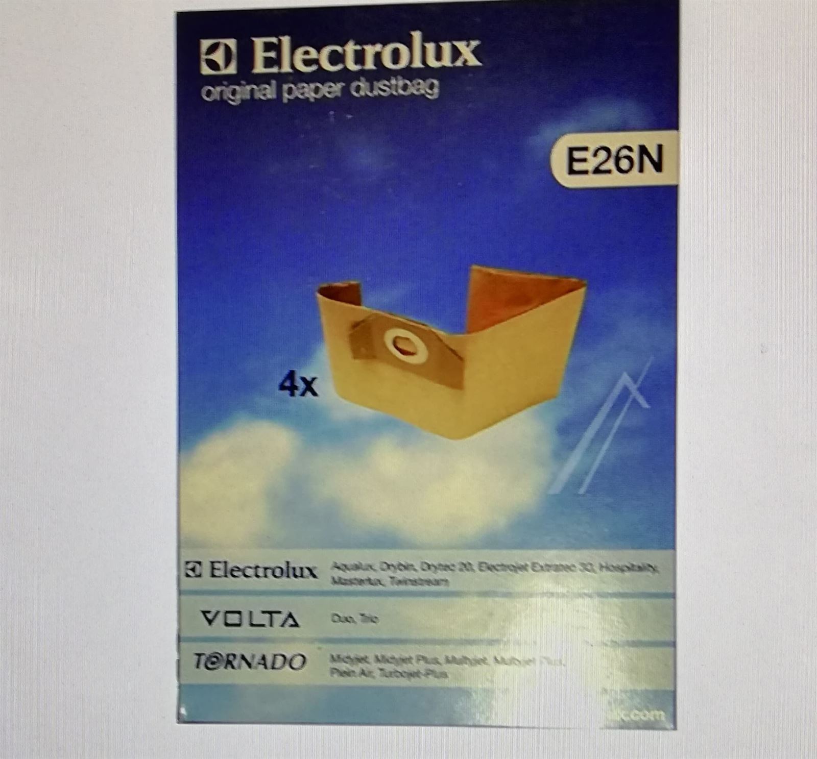 BOLSA ASPIRADOR TORNADO DELTA, CAJA 4 BOLSAS, 7954150220, F-745 - Imagen 2
