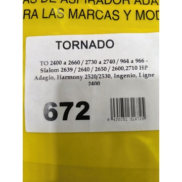 BOLSA ASPIRADOR TORNADO, ELECTROLUX, CAJA 5 BOLSAS PAPEL, CARTON 135/11688MM, DIAMETRO 49MM, VER FOTO MODELOS,  326843026 - Imagen 1