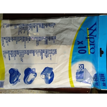 BOLSA ASPIRADOR TORNADO, UFESA, TAURUS, PAQUETE 10 BOLSAS PAPEL, VER FOTO MODELOS MARCAS,  110699 - Imagen 1