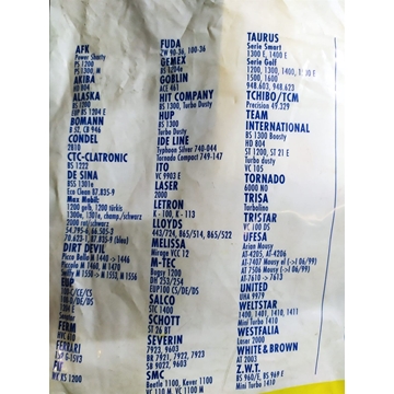 BOLSA ASPIRADOR TORNADO, UFESA, TAURUS, PAQUETE 10 BOLSAS PAPEL, VER FOTO MODELOS MARCAS,  110699 - Imagen 2