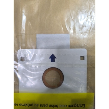 BOLSA ASPIRADOR UFESA, ALTERNATIVA, CAJA 5 BOLSAS PAPEL, CARTON 130MM, DIAMETRO 40MM, 676 - Imagen 2