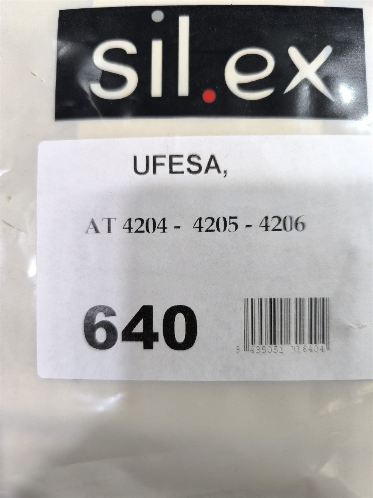 BOLSA ASPIRADOR UFESA, ALTERNATIVA, CAJA 5 BOLSAS PAPEL, CARTON 94MM, DIAMETRO 51MM, 640 - Imagen 1