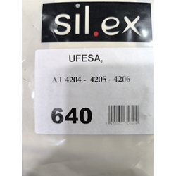 BOLSA ASPIRADOR UFESA, ALTERNATIVA, CAJA 5 BOLSAS PAPEL, CARTON 94MM, DIAMETRO 51MM, 640 - Imagen 1