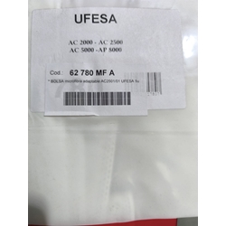 BOLSA ASPIRADOR UFESA, BOSCH, CAJA 5 BOLSAS, BOLSAS MICROFIBRA, 62780MFA - Imagen 1