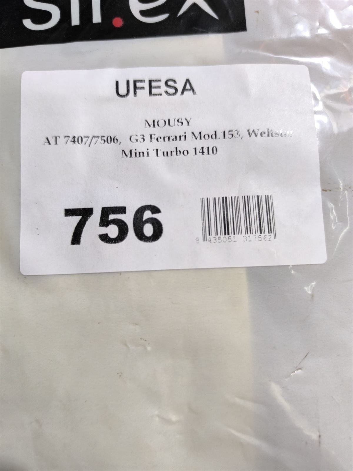 BOLSA ASPIRADOR UFESA, CAJA 5 BOLSAS, AT7407 - Imagen 1