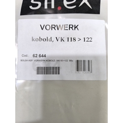 BOLSA ASPIRADOR VORWERK, CAJA 5 BOLSAS PAPEL, CARTON 75MM, DIAMETRO 48MM,  VK226 - Imagen 1