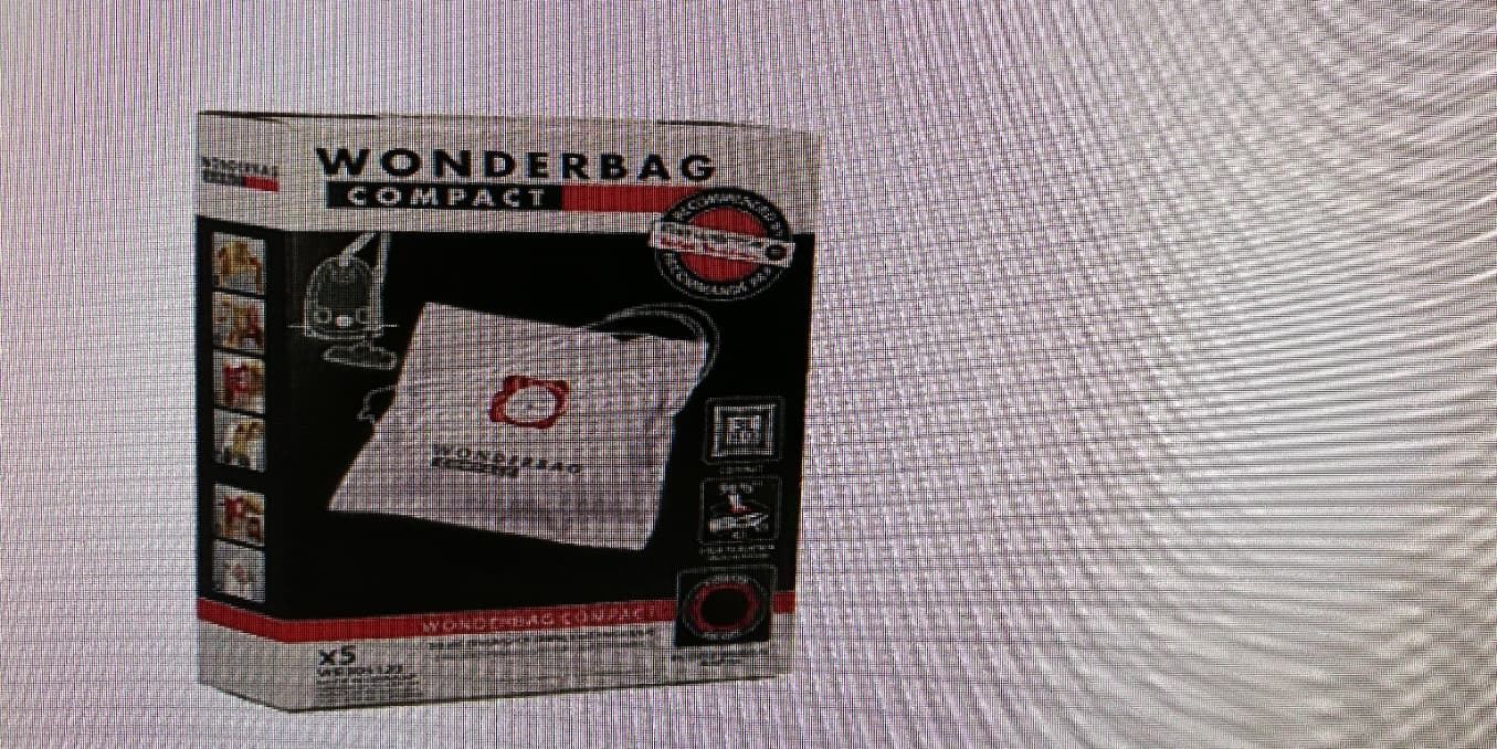 BOLSA ASPIRADOR WONDERBAG, PAQUETE 5 BOLSAS, RECAMBIO ALTERNATIVO,   F-907 - Imagen 1