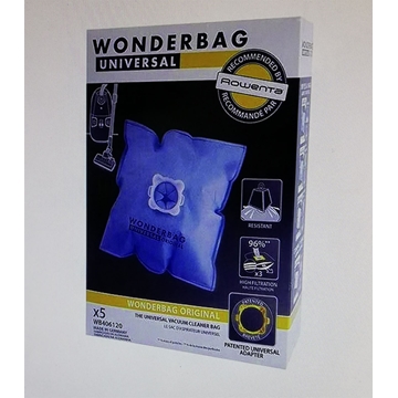 BOLSA ASPIRADOR WONDERBAG, RECAMBIO ORIGINAL, CAJA 5 BOLSAS, WB406120 - Imagen 1