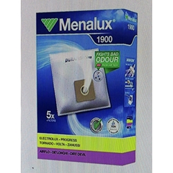 BOLSA ASPIRADOR ZANUSSI, RECAMBIO ORIGINAL, PAQUETE 5 BOLSAS+FILTRO, 9001961276 - Imagen 1