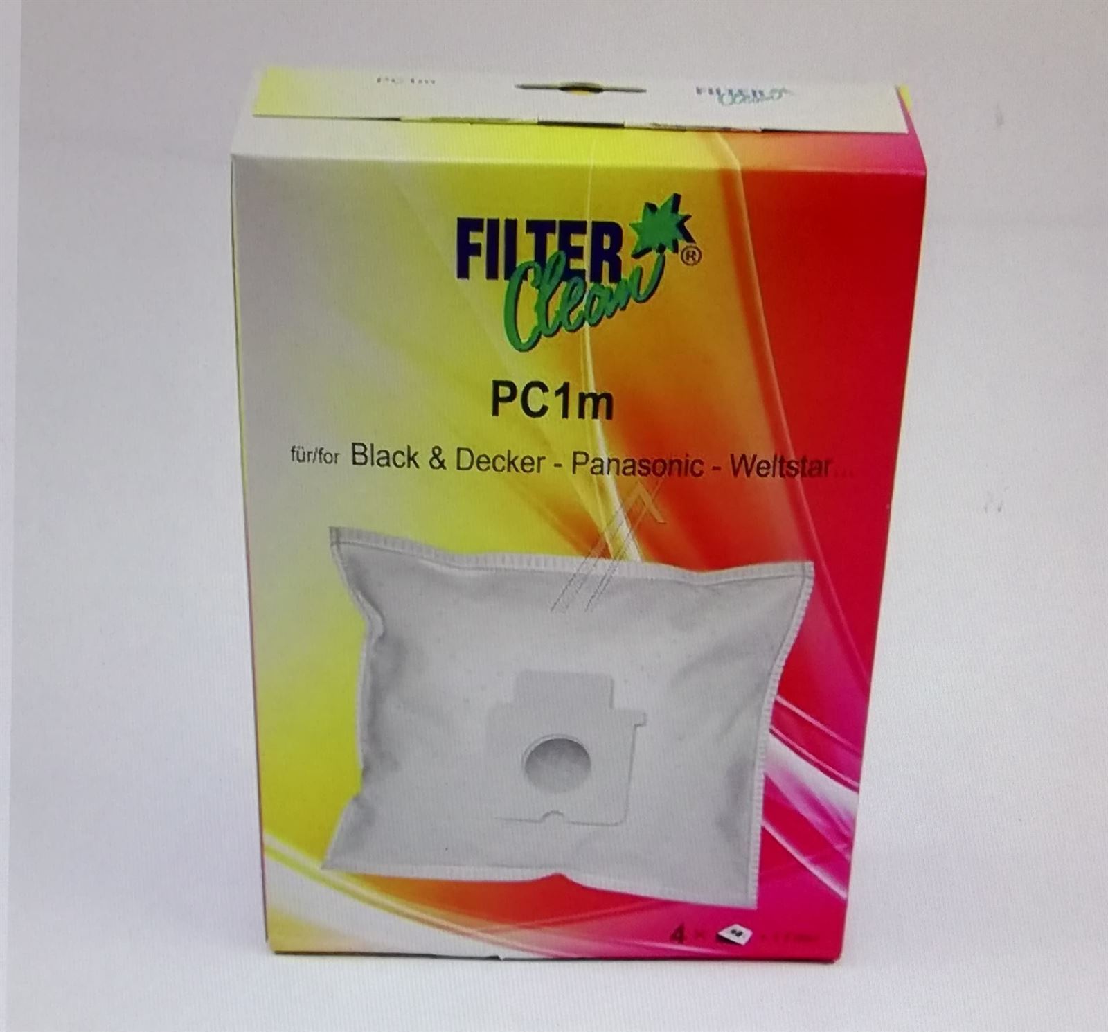 BOLSA DE ASPIRADOR PANASONIC, MC7110, MCE781, CAJA 4 BOLSAS,   FL0021-K - Imagen 1
